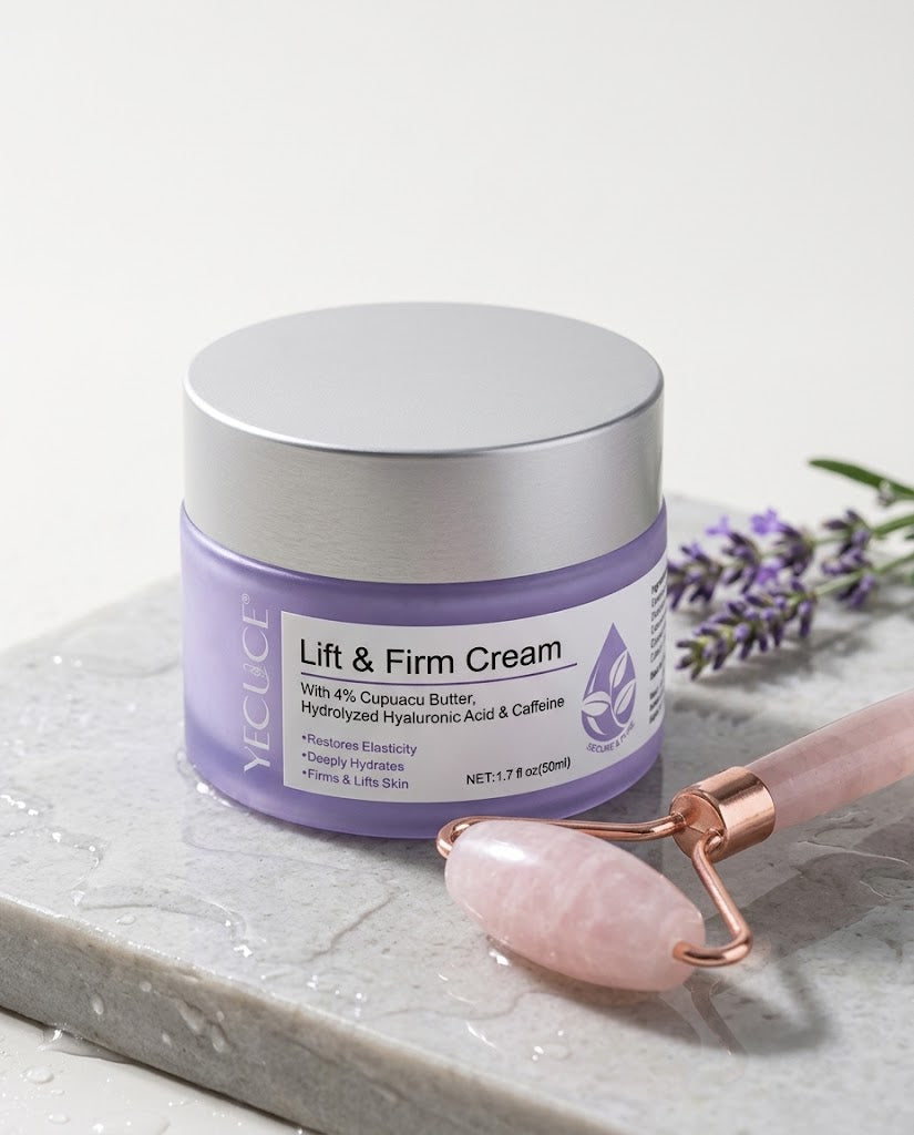 Lift & Firm™ – La Crema del Cuello + Rodillo de Masaje de REGALO